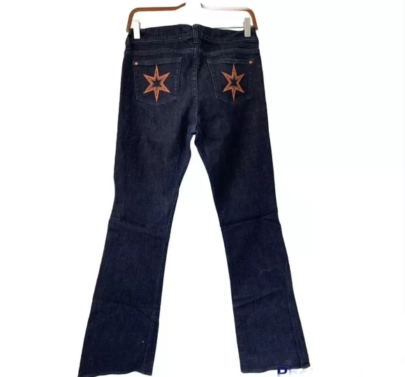 dark wash flare jeans