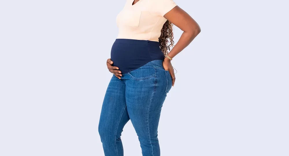 plus size maternity jeans