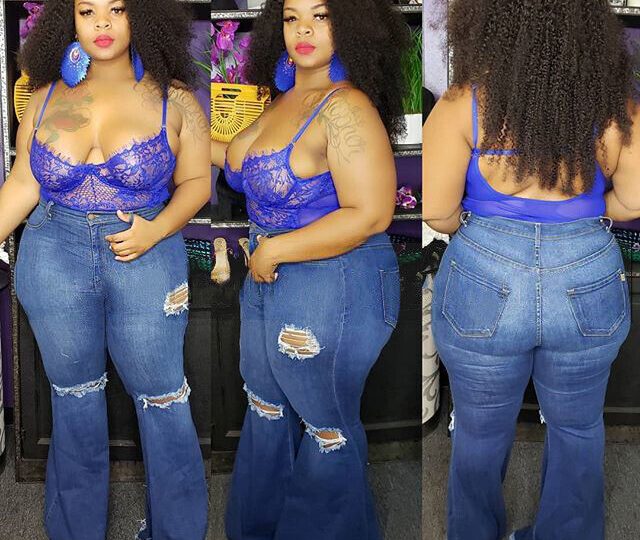 plus size outfits with jeans